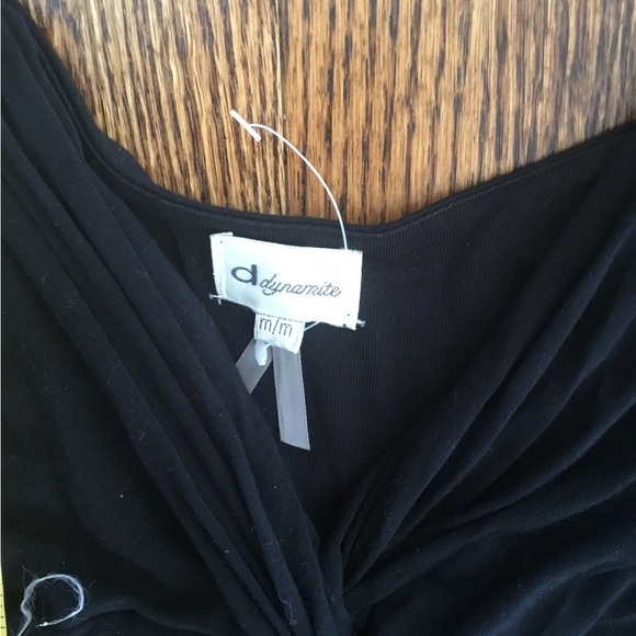 Dynamite Black Sleeveless Dress - Picture 9 of 11